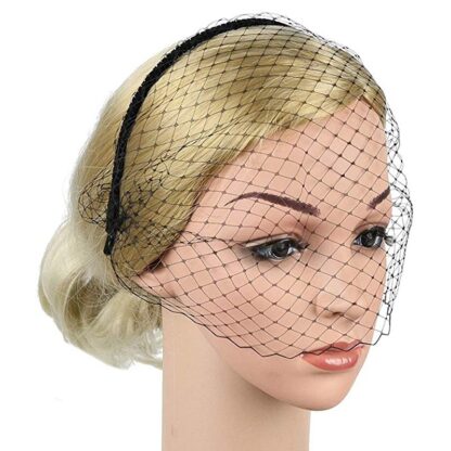Face Net Mask Fascinator - Image 2
