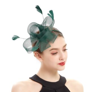 Feathered Bow Fascinator