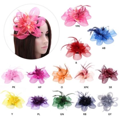 An Elegant Fascinator Hair Clip - Image 2