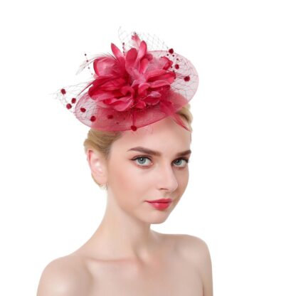 Stunning Floral Fascinator - Image 2