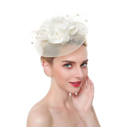 Stunning Floral Fascinator - Image 4