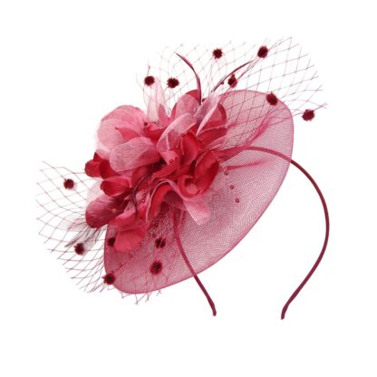 Stunning Floral Fascinator - Image 6