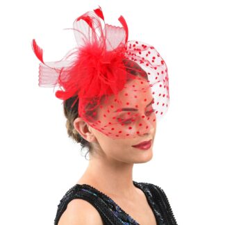 Mesh Fascinator with Veil