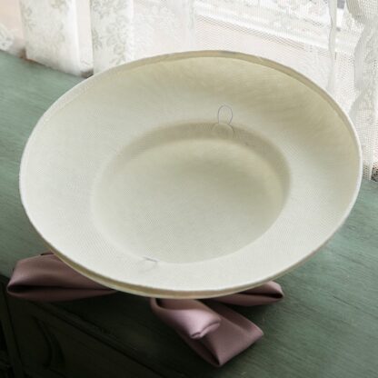 Elegant French hat With Bow Round - Image 4
