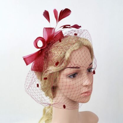 Elegant Feather Fascinator - Image 2