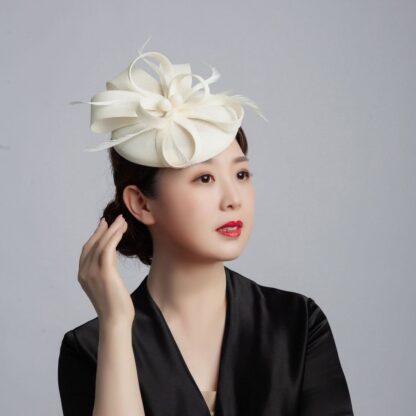 Feather Fascinator Hat - Image 2