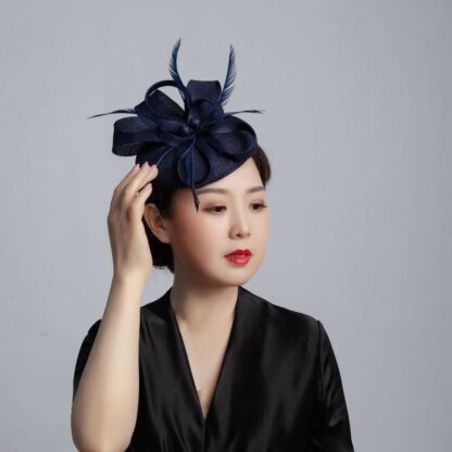 Feather Fascinator Hat - Image 3