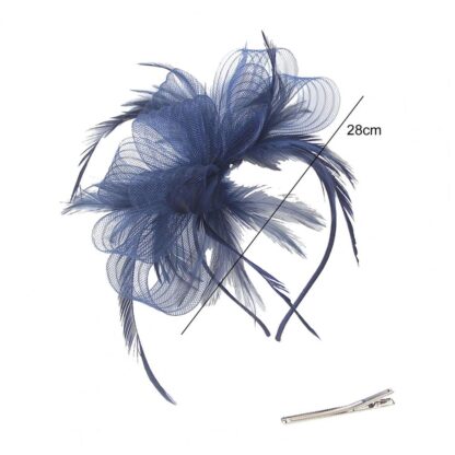 Retro Mesh Fascinator - Image 6