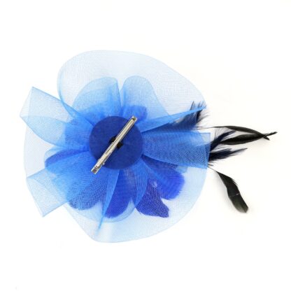 Feather Flower Fascinator - Image 6