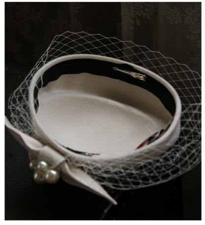 Pearl Hat Fascinators for Women - Image 4