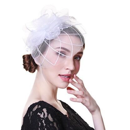 Glorious Feather Fascinator - Image 3