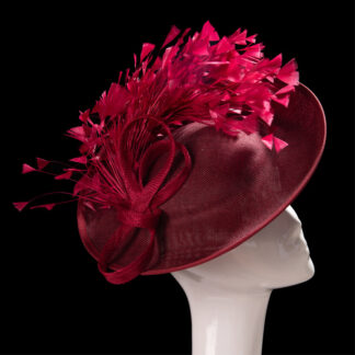 Stylish Feather Fascinator Hat