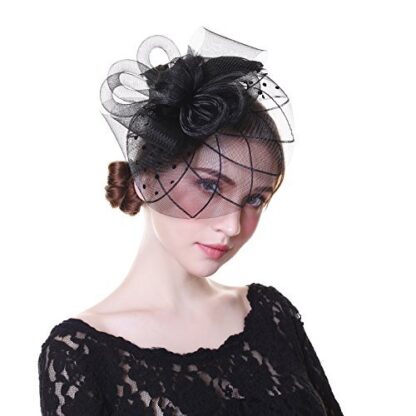 Glorious Feather Fascinator - Image 2
