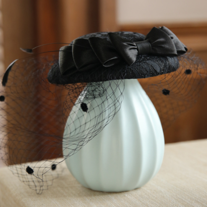 Luxury Voile Feather Fascinator - Image 2