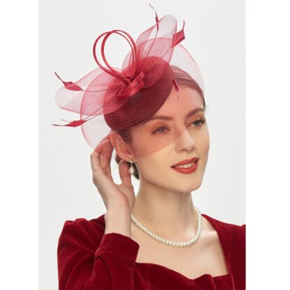 Fascinator with Ribbon Design