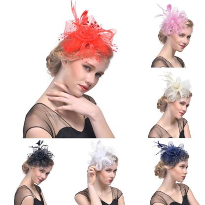 Fascinating Feather Fascinator - Image 4