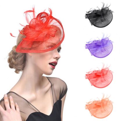 Charming Feather Fascinator - Image 5