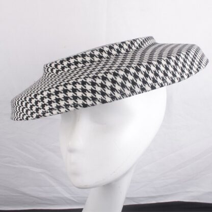 Wide Brim Sun Hat with Fascinator - Image 2