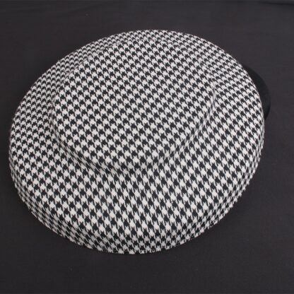 Wide Brim Sun Hat with Fascinator - Image 4