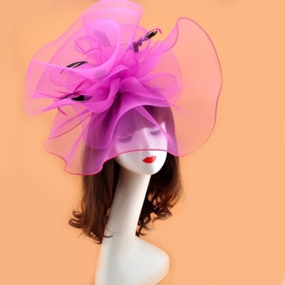 Large Mesh Fascinator - Image 3