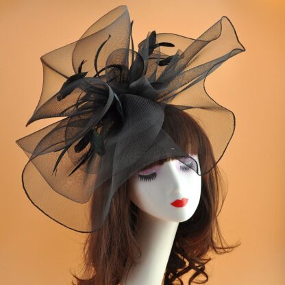 Large Mesh Fascinator - Image 4