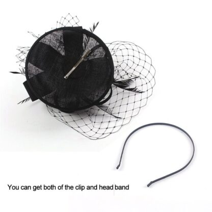 Chic Fascinator Hat - Image 3