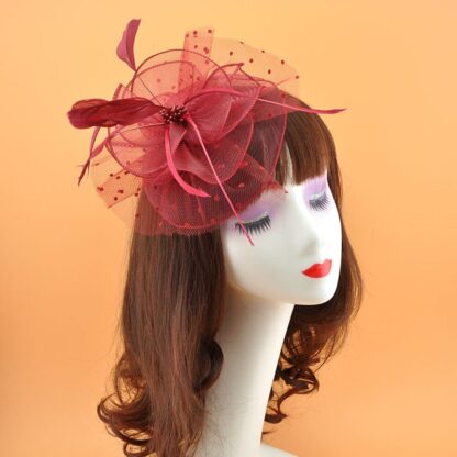 Fancy Mesh Fascinator - Image 3