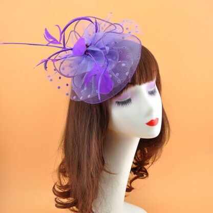 Fancy Mesh Fascinator