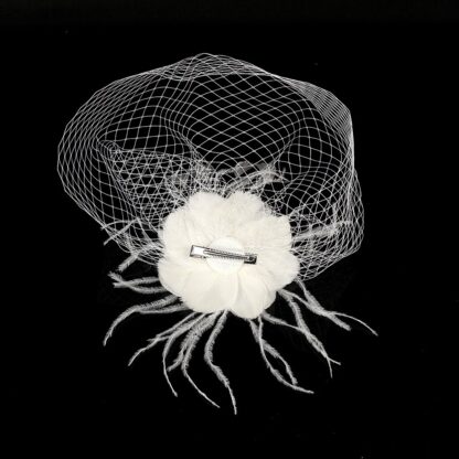 Women Veil Fascinator Hat - Image 3