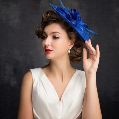 Stylish Classic Fascinator Hat - Image 5