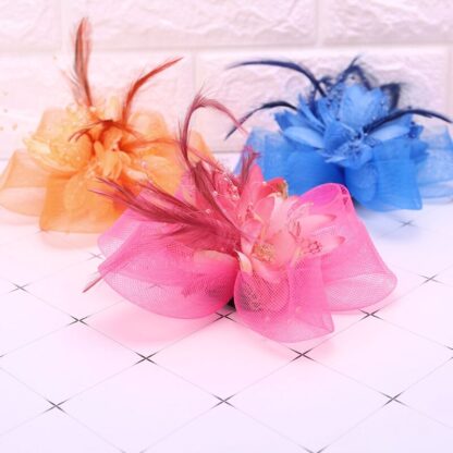 Feather Bridal Hair Pin - Image 3