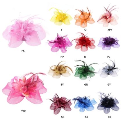Feather Bridal Hair Pin - Image 2