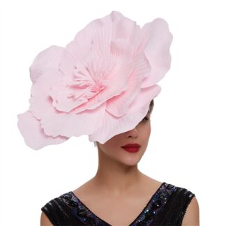 Large Flower Fascinator Hat