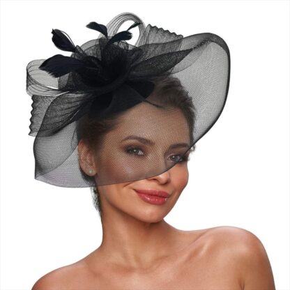 Stylish Black Lace Hair Clip