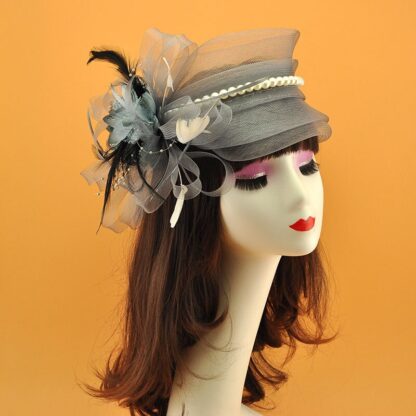 Elegant Fascinator with Pearl - Image 4