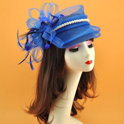 Elegant Fascinator with Pearl - Image 6