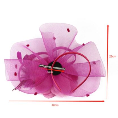 Sinamay Fascinator Hat - Image 3