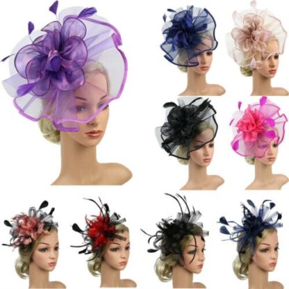 Sinamay Fascinator Hat - Image 2
