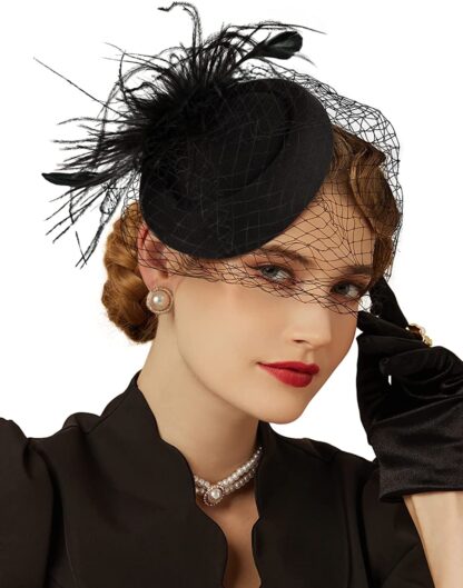 stylish Fascinator Hat - Image 2