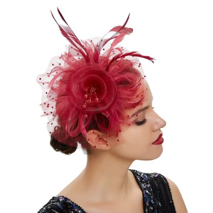 Elegant Hair Accessory with a Mesh