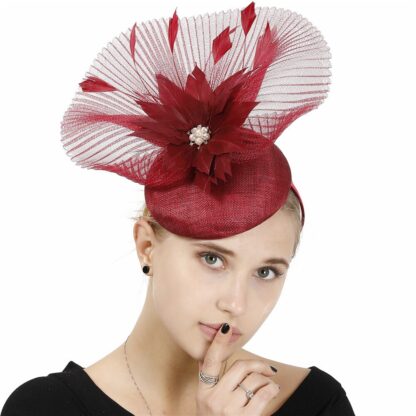 Mesh Veil and Big Flower