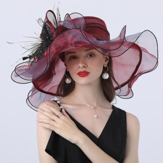 Elegant Organza Hat