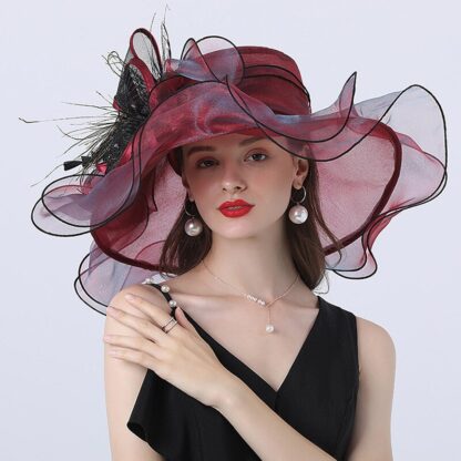 Elegant Organza Hat