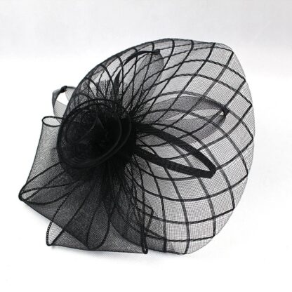 Organza Flower Derby Hat - Image 4