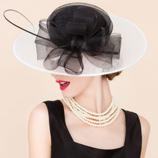 Black & White Fascinator