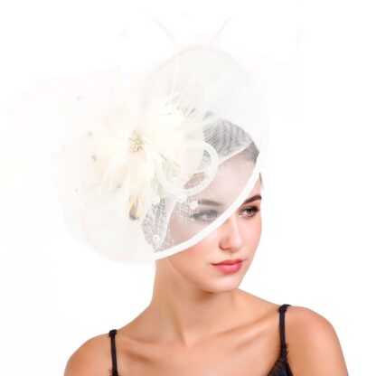 Elegant Lady Fascinator Hat - Image 5
