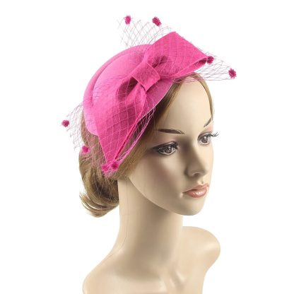 Cocktail Party Bow Fascinator - Image 2