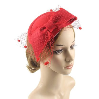 Cocktail Party Bow Fascinator - Image 3