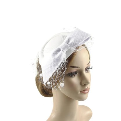 Cocktail Party Bow Fascinator - Image 4