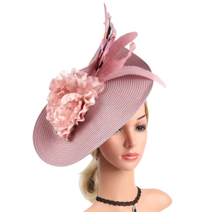 Exaggerated Kentucky Hat with Flowers - Image 6
